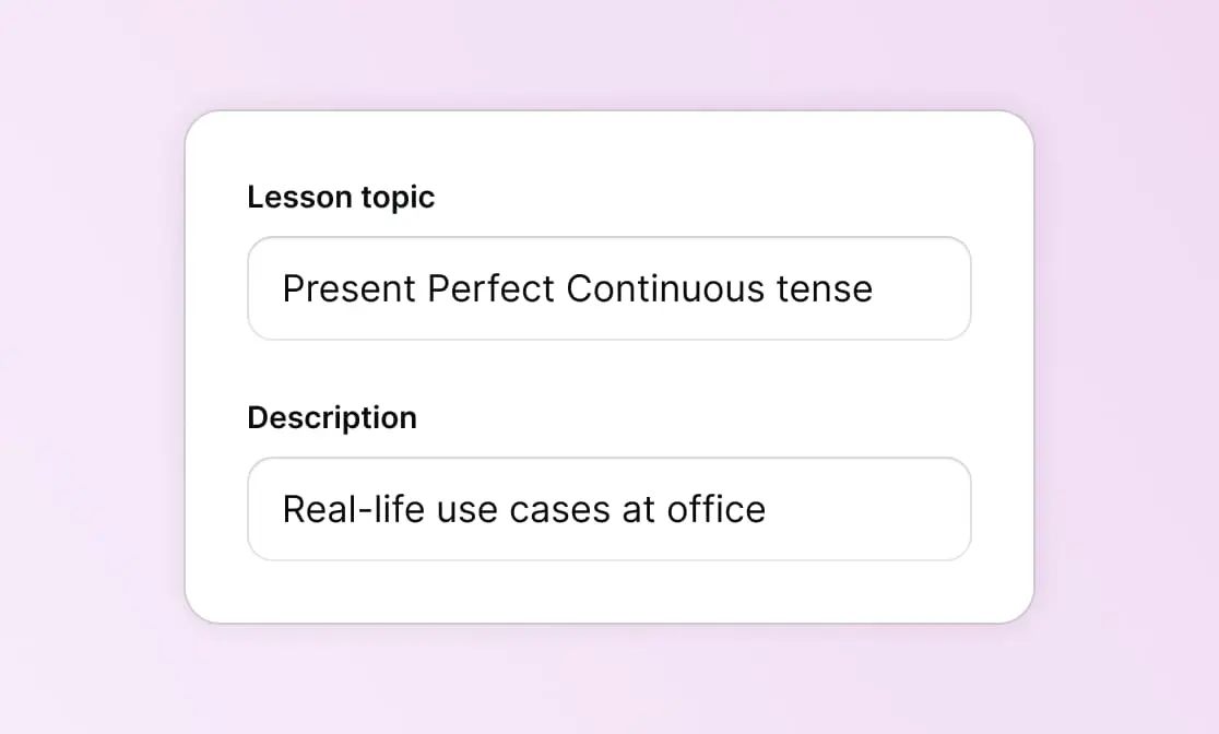 Define the topic